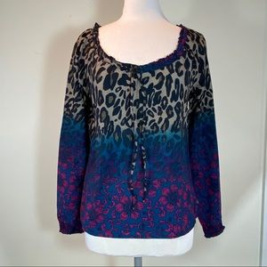 DEPT long sleeve blouse
